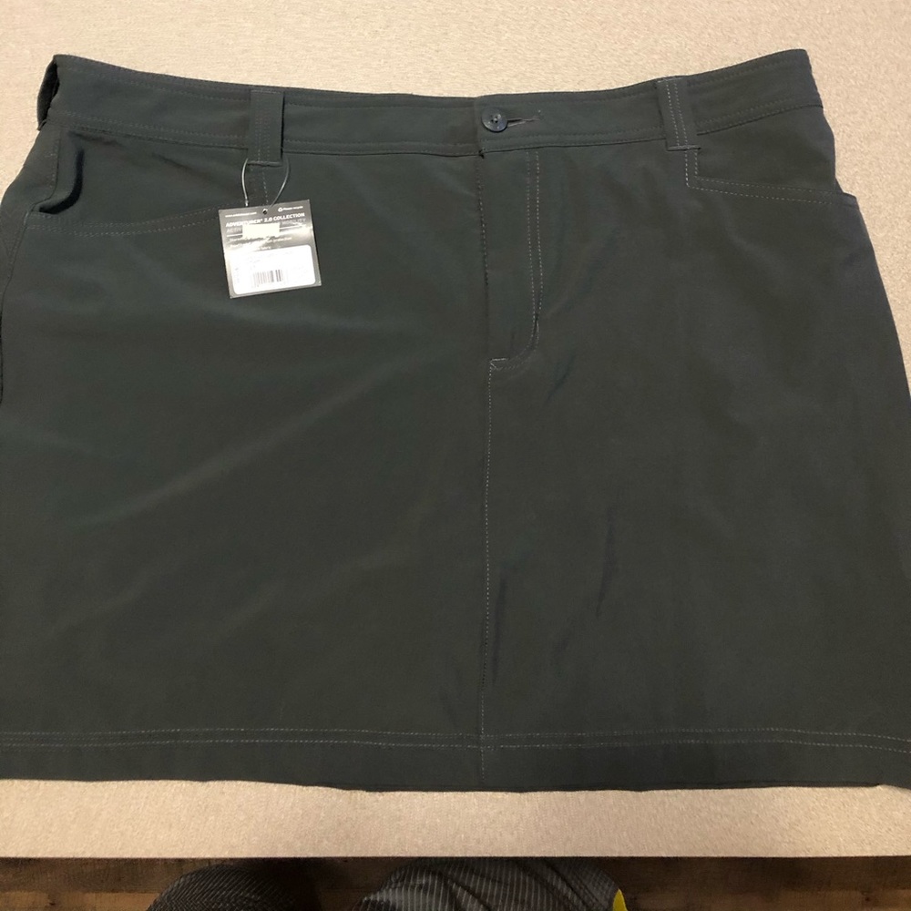 Dark Gray Skort